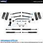Fabtech 2018+ Jeep Wrangler JL 3" Trail System with Stealth Series Shocks # K4117M 