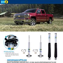 Bilstein 2014 - 2018 Silverado & Sierra 1500 Front & Rear Shock Kit