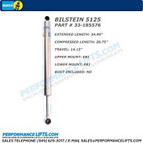 Bilstein 5100 Series Shock Absorber # 33-185576