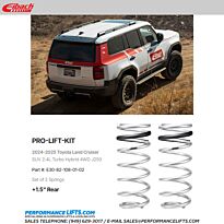 Eibach 2024+ Toyota Land Cruiser Rear Coil Spring Kit # E30-82-108-01-02