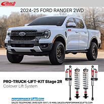 Eibach 2024+ Ford Ranger 2wd Pro-Truck Coilover Stage 2R Kit # E86-35-062-02-22
