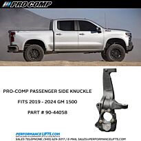 Pro Comp 2019 - 2024 Chevrolet Silverado & GMC Sierra Passenger Side Spindle # 90-44058