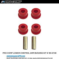 Pro Comp Lower Control Arm Bushing Kit # 90-6748
