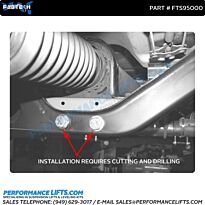Fabtech Nissan Titan Carrier Bearing Drop Bracket # FTS95000