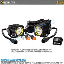 KC Flex Series LED Spot Beam # 270 includes Wiring Harness