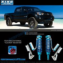 King Racing Shocks 2005+ Toyota Tacoma Front Coilover Kit # 25001-119