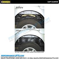 PA 1980-1986 Nissan Truck Gap Guards - Rear Only
