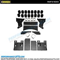 PA 2015+ 2500HD & 3500 Diesel 3" Body Lift # 10313