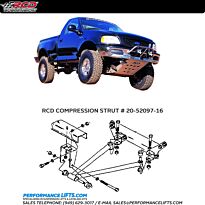 RCD / Bilstein 1997-2003 Ford F150 4x4 4R70W Compression Strut # 20-52097-16