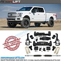 ReadyLift 2015 - 2020 Ford F150 4x4 7" Lift System # 44-2576