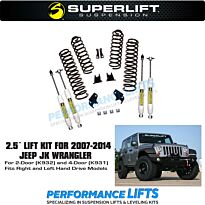 Superlift 2007+ Jeep JK 2.5" Lift System # K931