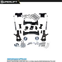 Superlift 2007-2016 Silverado & Sierra 1500 4WD 8" Lift # K898