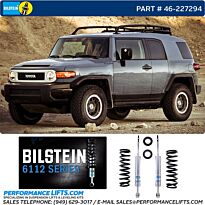 Bilstein 2010-2014 FJ Cruiser Adjustable Lift Front Shock # 46-227294