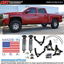 CST 2007-2013 Silverado & Sierra 5" to 6" Extended Travel Lift - 2wd Only!