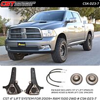 CST 2009-2017 Ram 1500 2wd 4" Spindle Lift Package CSK-D1-5-4