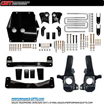 CST 2020+ GM Chevrolet Silverado & GMC Sierra 3500 HD 4" Lift Stage 9 # CSK-G23-39