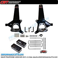 CST 2019-2022 Silverado & Sierra 3" Lift Spindle Stage 1 Kit # CSK-G54-1 