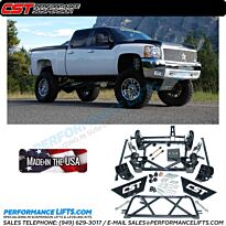 CST 2001 - 2010 Silverado and Sierra 2500HD 9-11" Lift - Stage 1 # CSK-G9-1