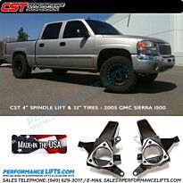 CST Silverado and Sierra 1500 2wd 4" Lift Spindle # CSS-C1-2