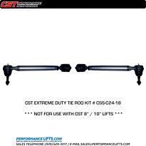 CST 2011 - 2022 GM HD Extreme Duty Tie Rod Kit # CSS-C24-18