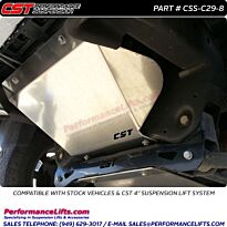 CST 2007-2013 GM 1500 Aluminum Front Skid Plate - CSS-C29-8