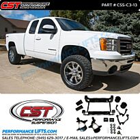 GMC Sierra 1500 Equipped with CST 4" Lift CSS-C3-13