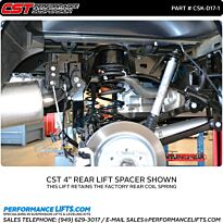 CST 2019 Ram 1500 4" Rear Lift Kit # CSS-D16-6