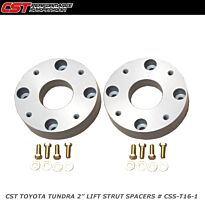 CST 2007-2015 Toyota Tundra 2" Lift Strut Spacer # CSS-T16-1