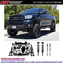 CST / ICON Toyota Tundra 7-8" Suspension Lift Package # CSS-T3-3CP