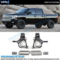 Fabtech Silverado and Sierra 1500 2wd 3.5" Lift Spindle # FTS21088