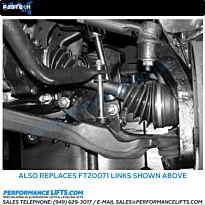 Fabtech Chevrolet & GMC Sway Bar End Link Kit # FTS91001
