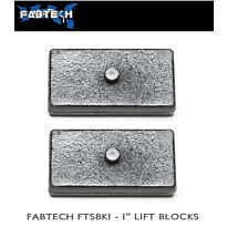 Fabtech Cast Iron 1" Lift Blocks # FTSBK1