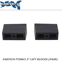 Fabtech 3" Rear Lift Block # FTSBK3