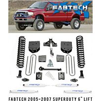 Fabtech 2005-2007 Ford Super Duty 6" Basic Lift # K2010