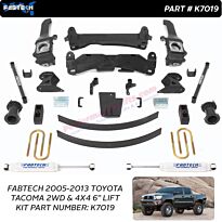 Fabtech 2005-2014 Toyota Tacoma 6" Basic Lift # K7019