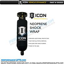 ICON Neoprene Coilover Shock Wrap - Small Size # 191003