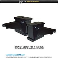ICON 6" Fabricated Steel Block # 196257
