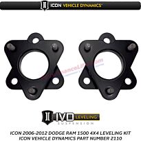 ICON 2006-2012 Dodge Ram 1500 4x4 2" Leveling Kit # 2110