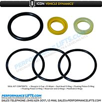 ICON 2.5 Reservoir Shock & Coilover Service Kit # 252011