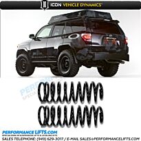 ICON 2003+ Toyota 4Runner 2" Lift Rear Coil Springs # 52700