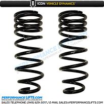 ICON 2003+ Toyota 4Runner Overland Series 3" Lift Rear Coil Springs # 52800
