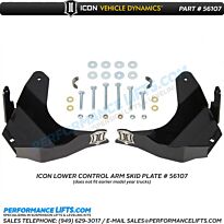 ICON Toyota Tacoma Lower Control Arm Skid Plate System # 56107