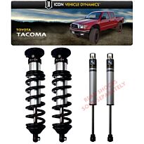 ICON 1995.5-2004 Toyota Tacoma 0-3" Lift Extended Travel Coilovers # 58615