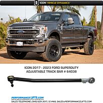 ICON 2017 - 2023 Ford F-250 & F-350 SuperDuty Adjustable Track Bar # 64038