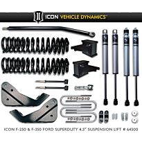 Icon F250 and F350 Ford SuperDuty 4.5" Suspension Lift # 64500