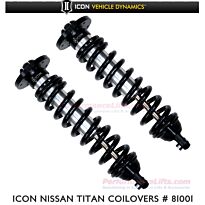 ICON 2004+ Nissan Titan Bracket Lift Coilovers # 81001