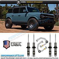 ICON 2021+ Ford Bronco HOSS 1.0 EXP Series Stage 2 Billet System # K40002