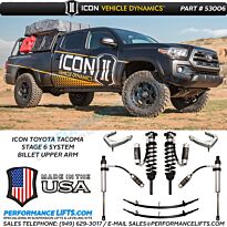 ICON 2016+ Toyota Tacoma Stage 6 - Billet UCA # K53006