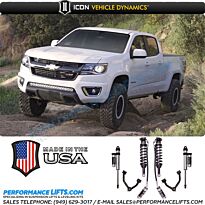 ICON 2015 Colorado & Canyon Stage 4 Lift System # K73054