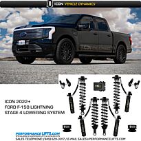 ICON 2022+ Ford F150 Lightning Lowering System Stage 4 # K93254